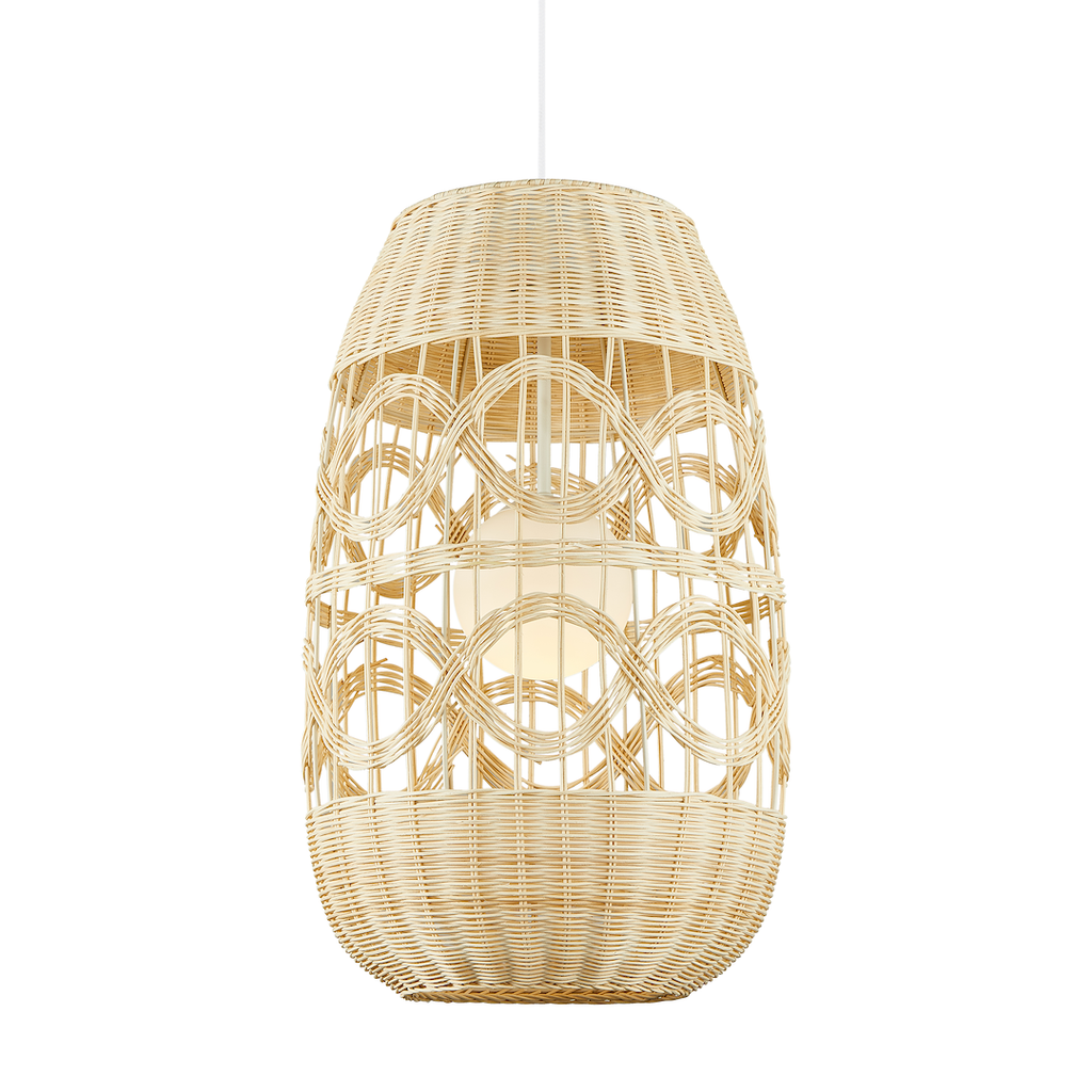 Pendelleuchte ARONA NATURAL (1x E14) 40 cm - Milagro