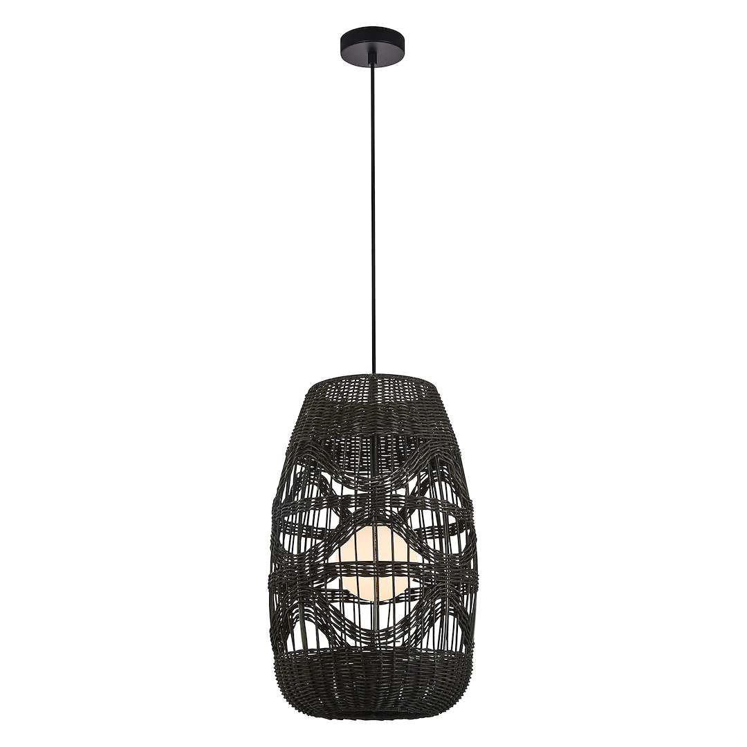 Pendelleuchte ARONA Schwarz (1x G9) 25 cm - Milagro