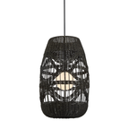 Pendelleuchte ARONA Schwarz (1x G9) 25 cm - Milagro
