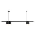 Pendelleuchte (listwa) Genesis Schwarz (5x GU10) - Milagro
