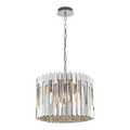 Pendelleuchte / Kronleuchter RITZ Chrom (7x E14) - Milagro