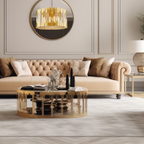 Pendelleuchte / Kronleuchter RITZ Gold (12x E14) - Milagro