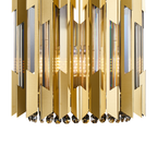 Wandleuchte RITZ Gold & Kristall (2x E14) - Milagro