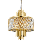 Pendelleuchte / Kronleuchter MARGOT Gold (6x E14) - Milagro