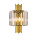 Wandleuchte MARGOT Gold & Kristall (2x E14) - Milagro