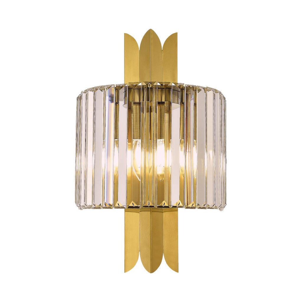 Wandleuchte MARGOT Gold & Kristall (2x E14) - Milagro
