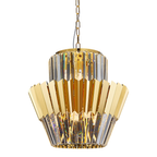 Pendelleuchte / Kronleuchter DONNA Gold (9x E14) - Milagro