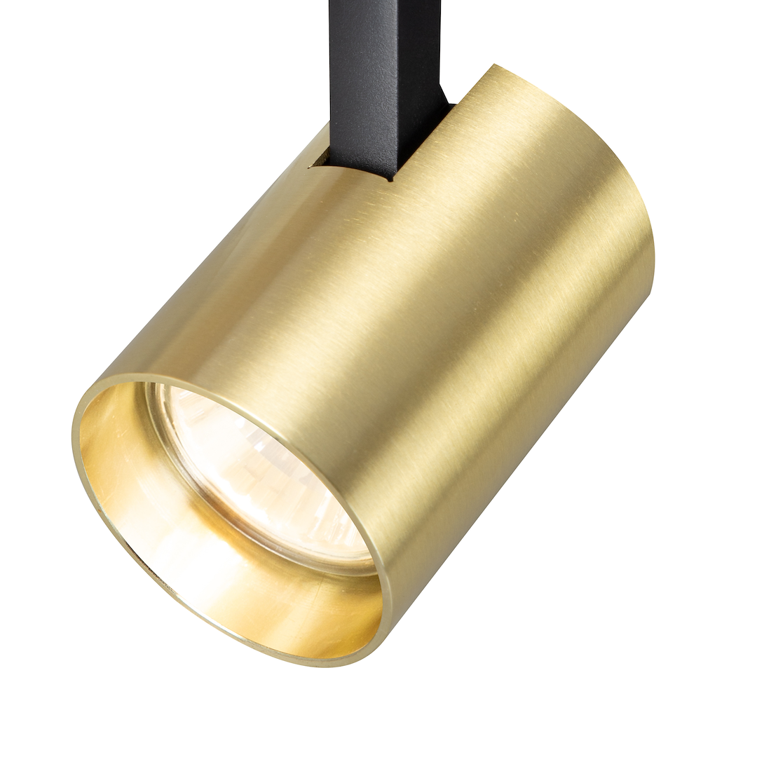 1-Phasen Decken Spot / Strahler VOLF Track Gold (1x GU10) - Milagro