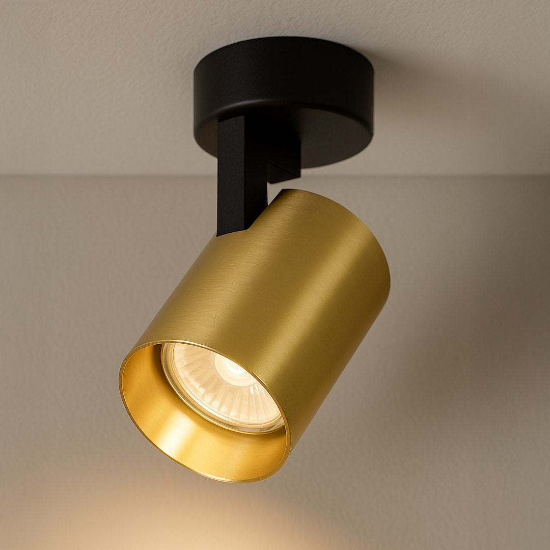 Deckenleuchte Spot / Strahler VOLF Gold (1x GU10) - Milagro