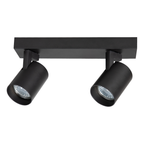 Deckenleuchte Spot / Strahler VOLF Schwarz (2x GU10) - Milagro