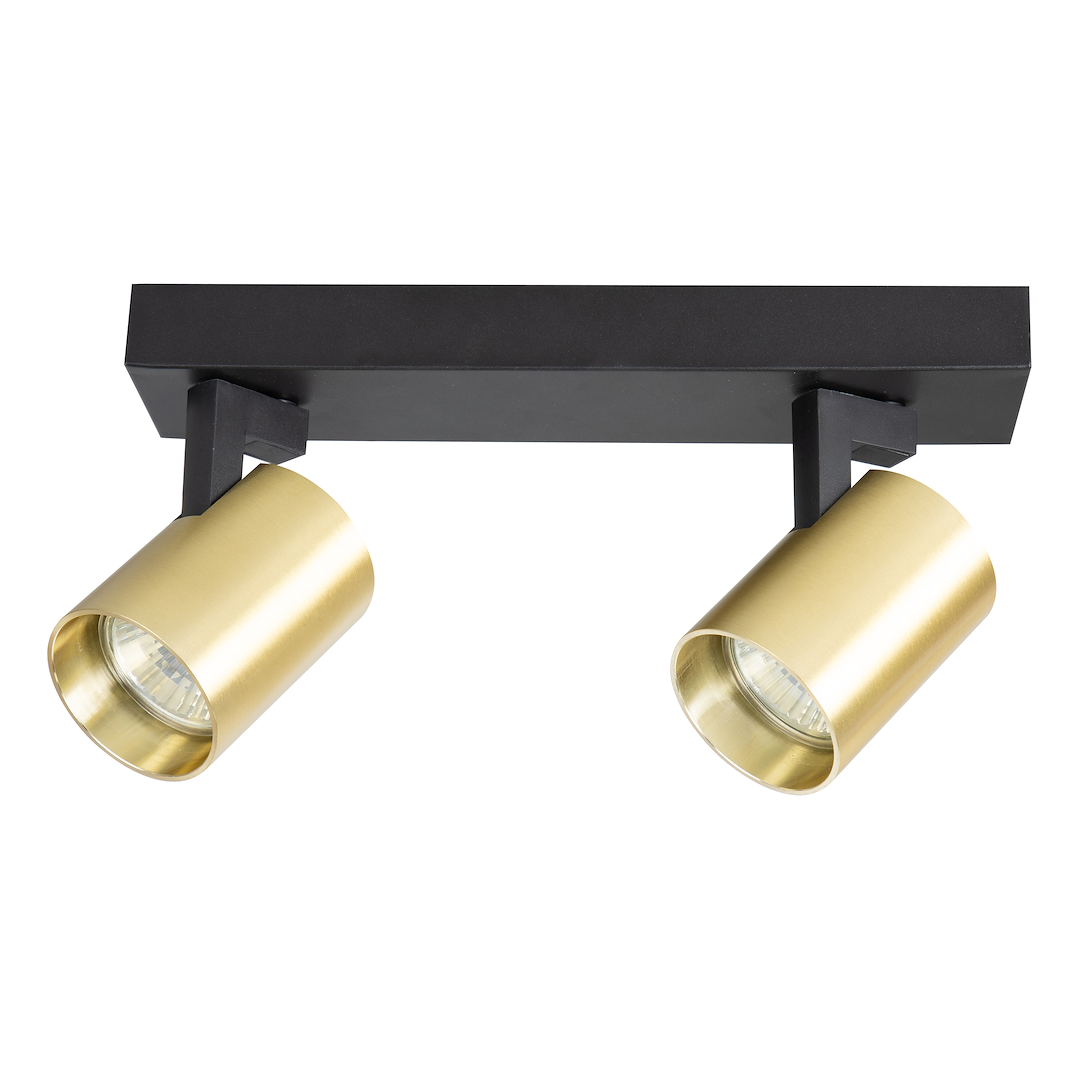 Deckenleuchte Spot / Strahler VOLF Gold (2x GU10) - Milagro