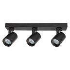 Deckenleuchte Spot / Strahler VOLF Schwarz (3x GU10) - Milagro