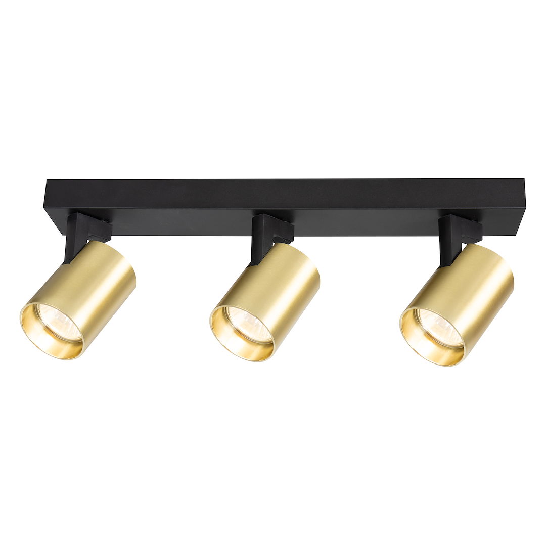 Deckenleuchte Spot / Strahler VOLF Gold (3x GU10) - Milagro