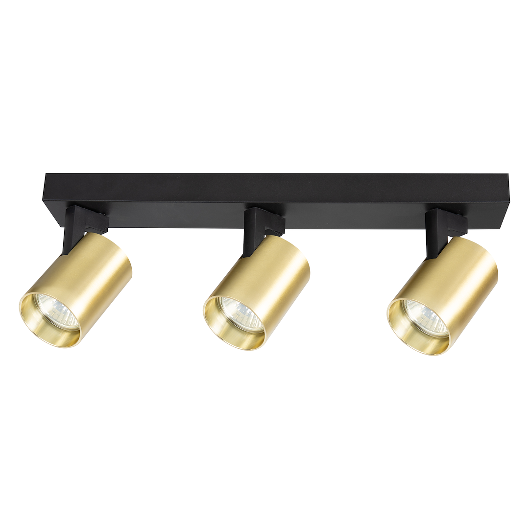 Deckenleuchte Spot / Strahler VOLF Gold (3x GU10) - Milagro