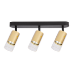 Decken Spot / Strahler RICKY Gold (3x GU10) - Milagro