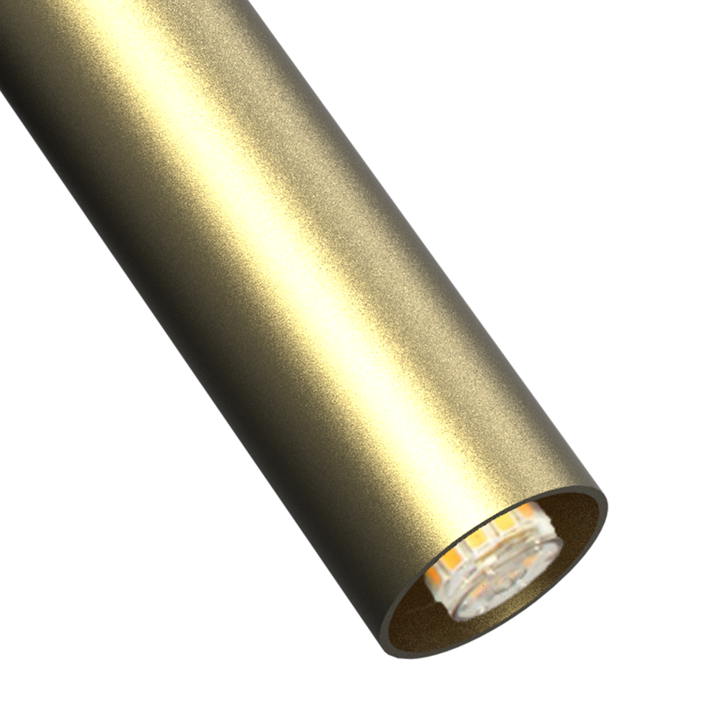 Wandleuchte Santi (1x G9) Schwarz & Gold - Milagro