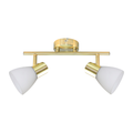Deckenleuchte JOTA (2x E14) Gold & Glas - Milagro