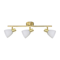 Deckenleuchte JOTA (3x E14) Gold & Glas - Milagro