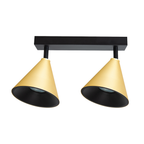 Deckenleuchte CONE Spot Gold (2x GU10) - Milagro