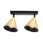 Deckenleuchte CONE Spot Gold (2x GU10) - Milagro