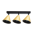 Deckenleuchte CONE Spot Gold (3x GU10) - Milagro