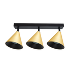 Deckenleuchte CONE Spot Gold (3x GU10) - Milagro