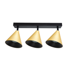 Deckenleuchte CONE Spot Gold (3x GU10) - Milagro