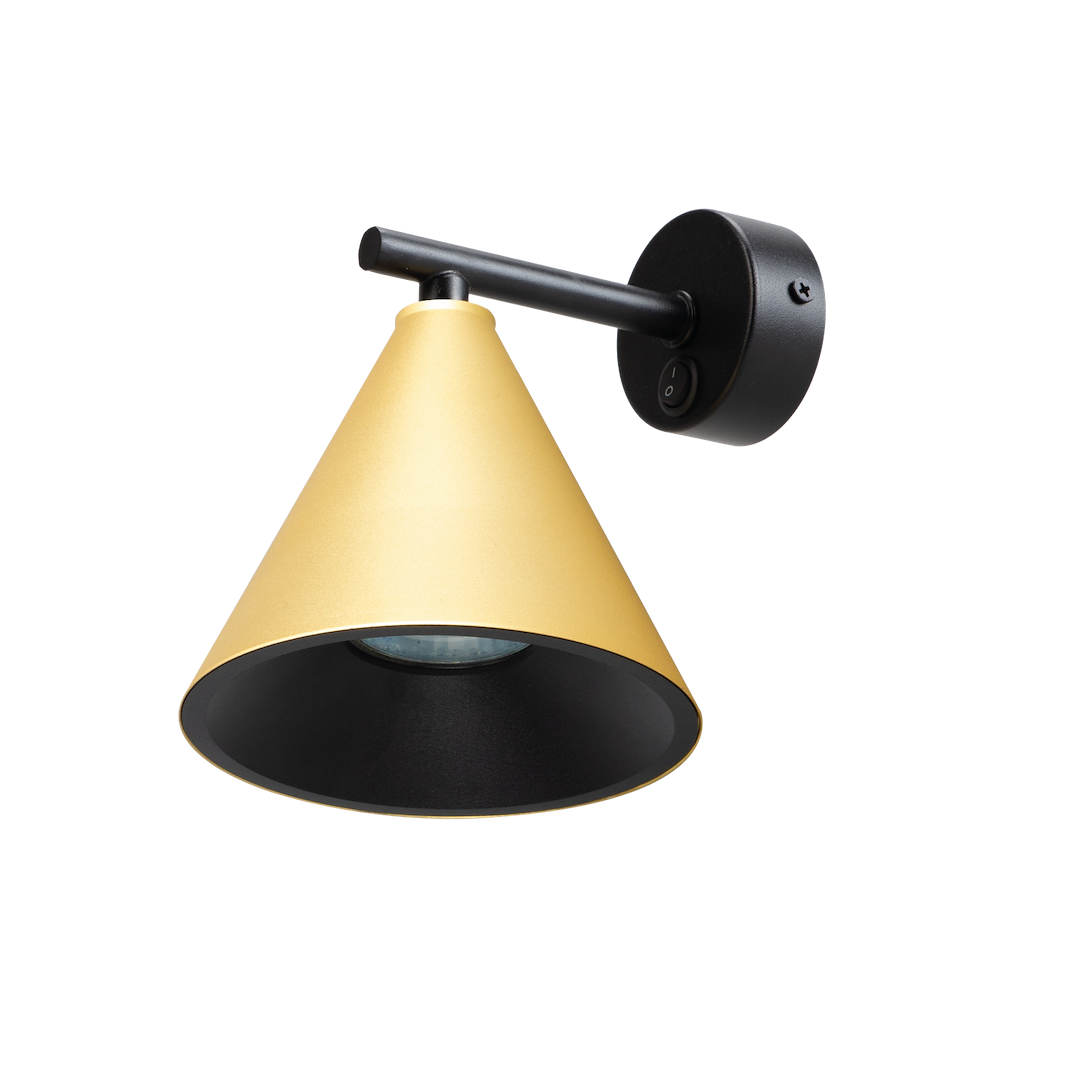 Wandleuchte CONE Gold (1x GU10) - Milagro