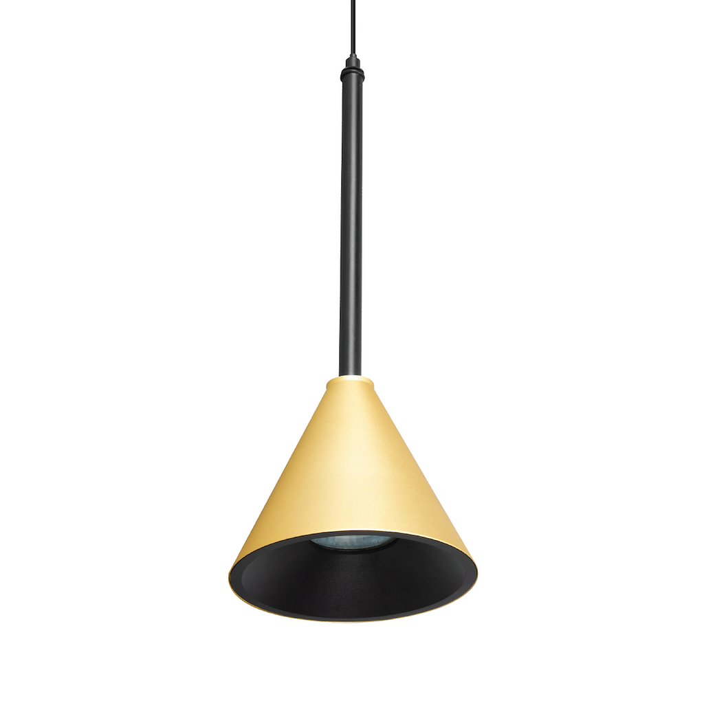 Pendelleuchte CONE Gold (1x GU10) - Milagro