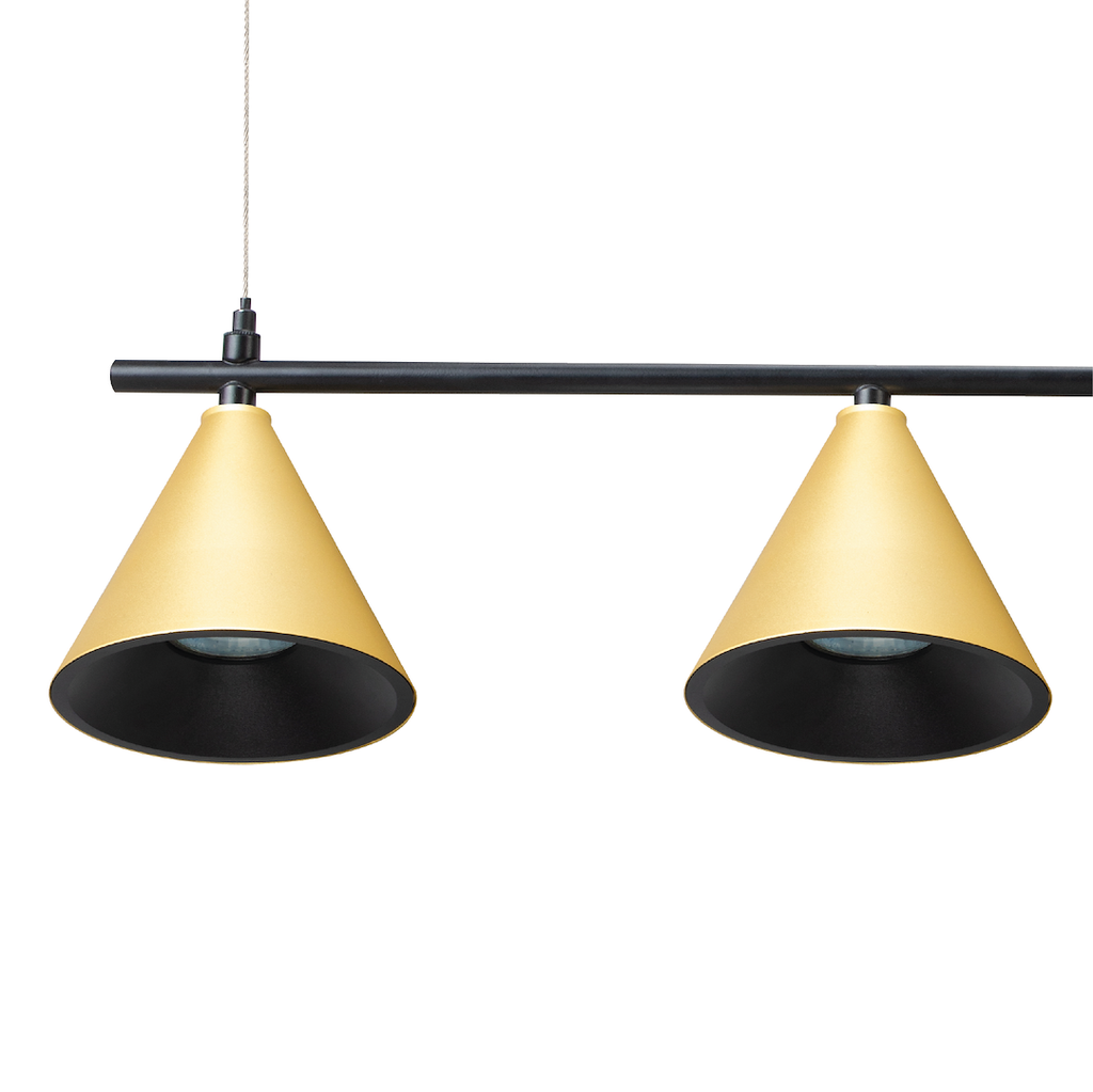 Pendelleuchte CONE Gold (4x GU10) - Milagro