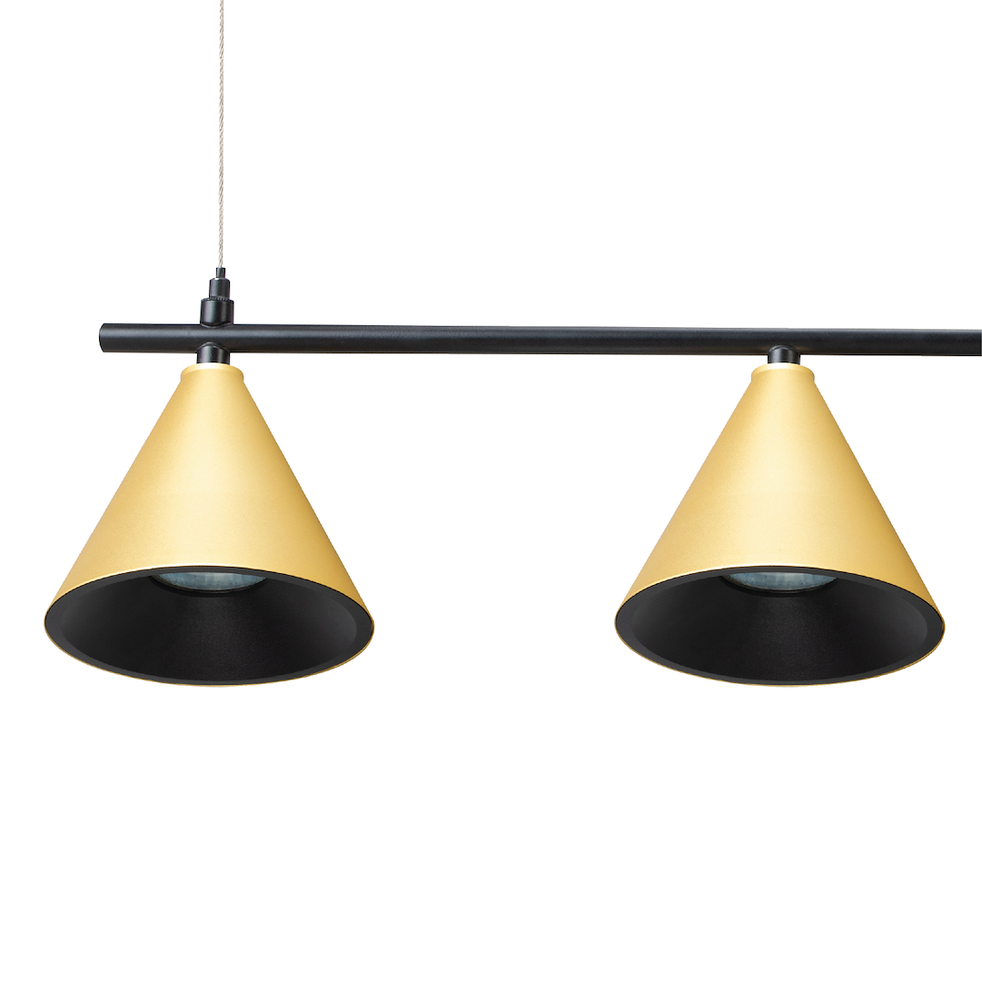 Pendelleuchte CONE Gold (4x GU10) - Milagro