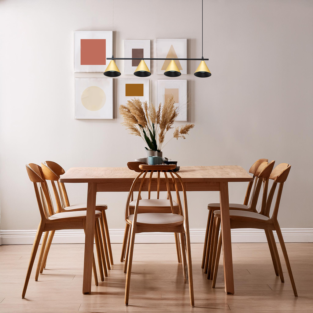 Pendelleuchte CONE Gold (4x GU10) - Milagro