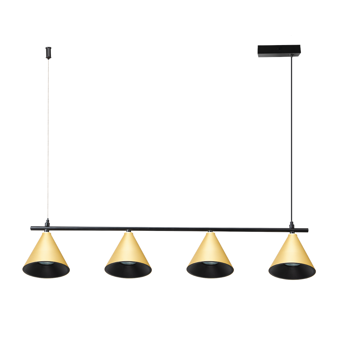 Pendelleuchte CONE Gold (4x GU10) - Milagro