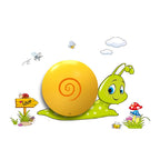 Kinder-Wandleuchte SCHNECKE (Batteriebetrieben) LED mit Aufklebern - Milagro