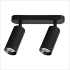 Deckenleuchte Spot / Strahler MICA Schwarz (2x GU10) - Milagro