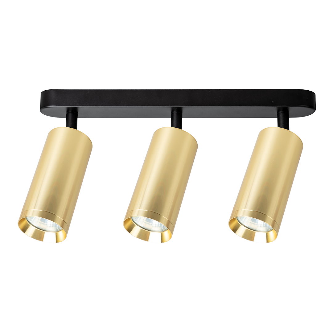 Deckenleuchte Spot / Strahler MICA Gold (3x GU10) - Milagro