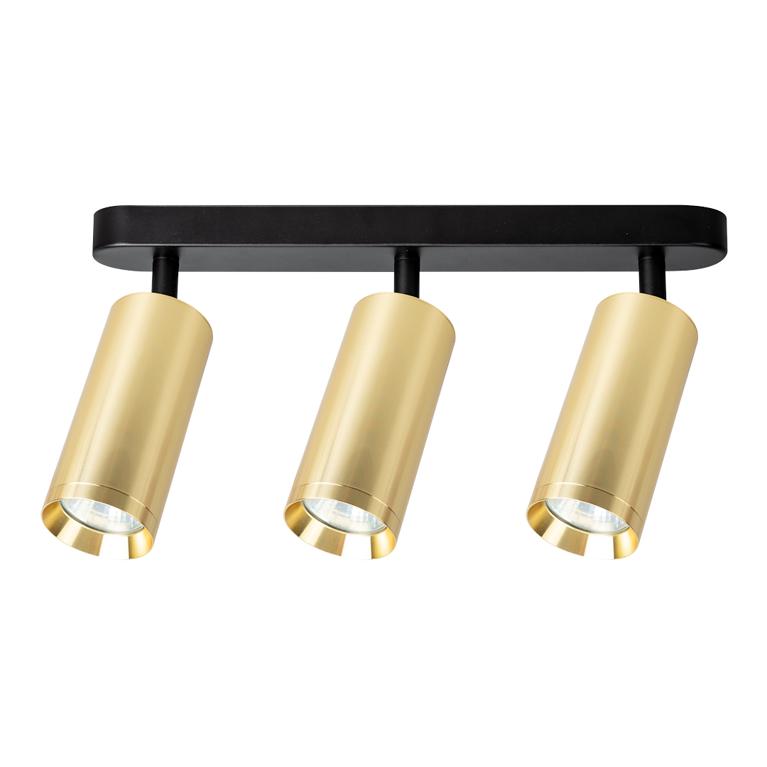 Deckenleuchte Spot / Strahler MICA Gold (3x GU10) - Milagro