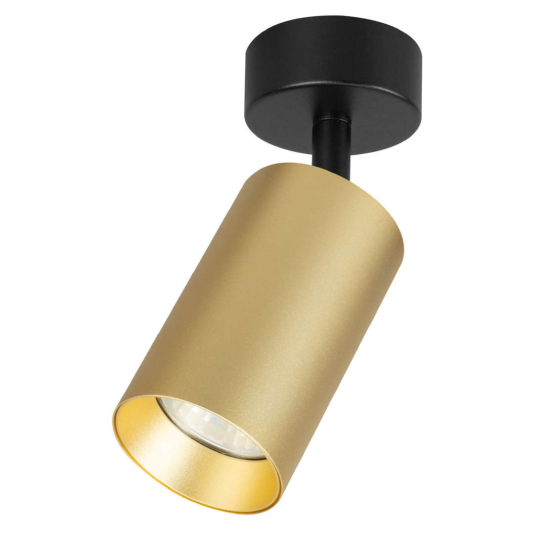 Decken Spot / Strahler PIPE Gold (1x GU10) - Milagro