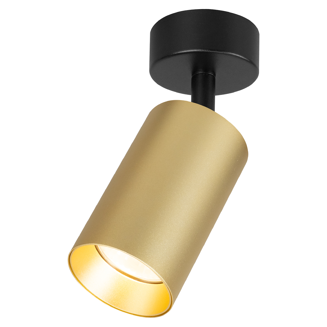 Decken Spot / Strahler PIPE Gold (1x GU10) - Milagro