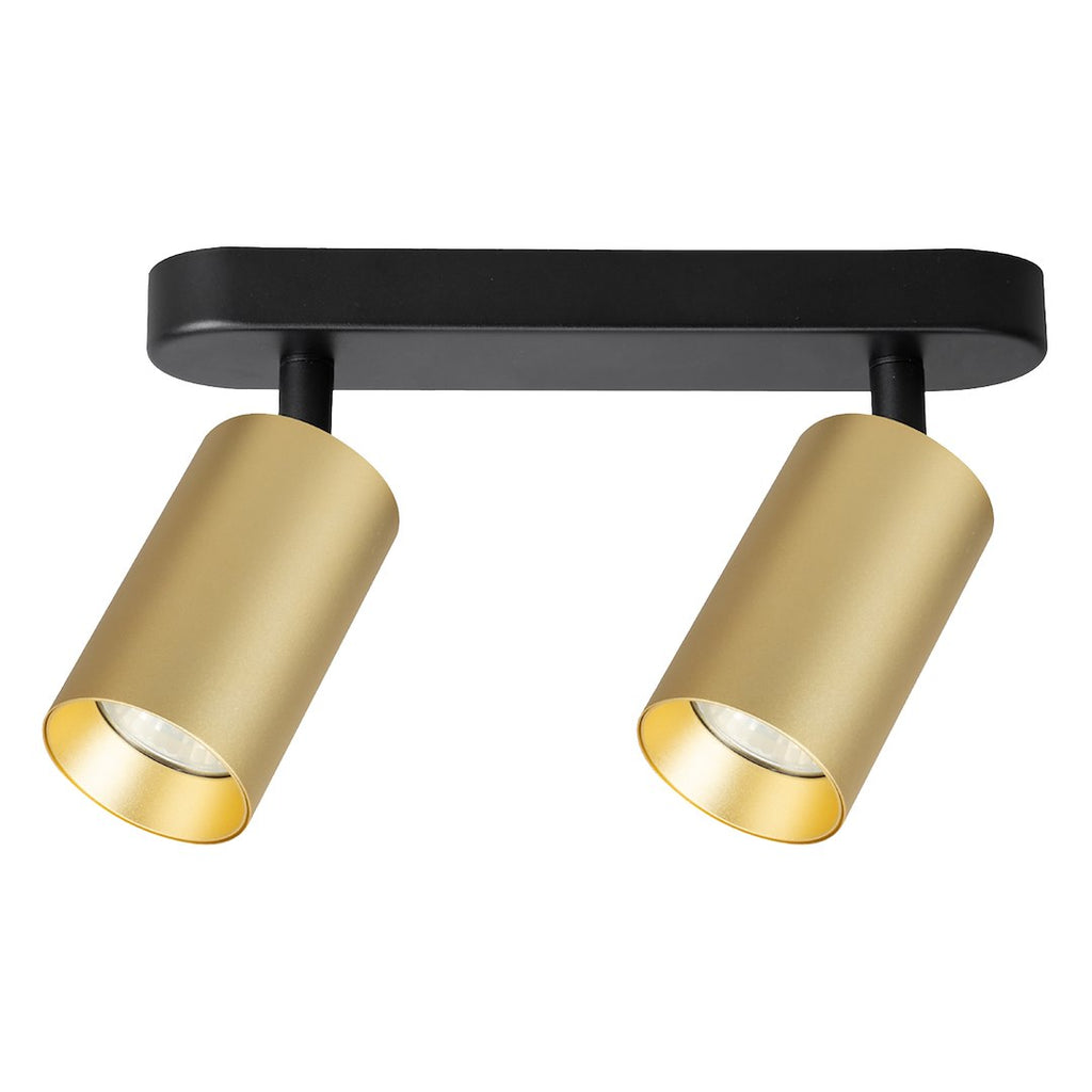 Decken Spot / Strahler PIPE Gold (2x GU10) - Milagro
