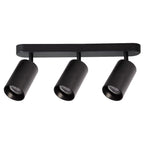 Decken Spot / Strahler PIPE Schwarz (3x GU10) - Milagro