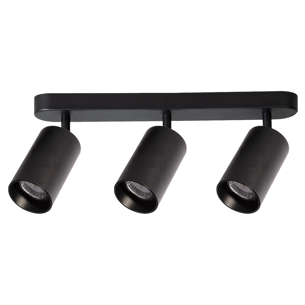 Decken Spot / Strahler PIPE Schwarz (3x GU10) - Milagro