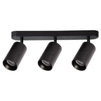 Decken Spot / Strahler PIPE Schwarz (3x GU10) - Milagro