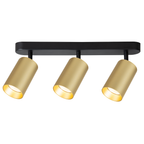 Decken Spot / Strahler PIPE Gold (3x GU10) - Milagro