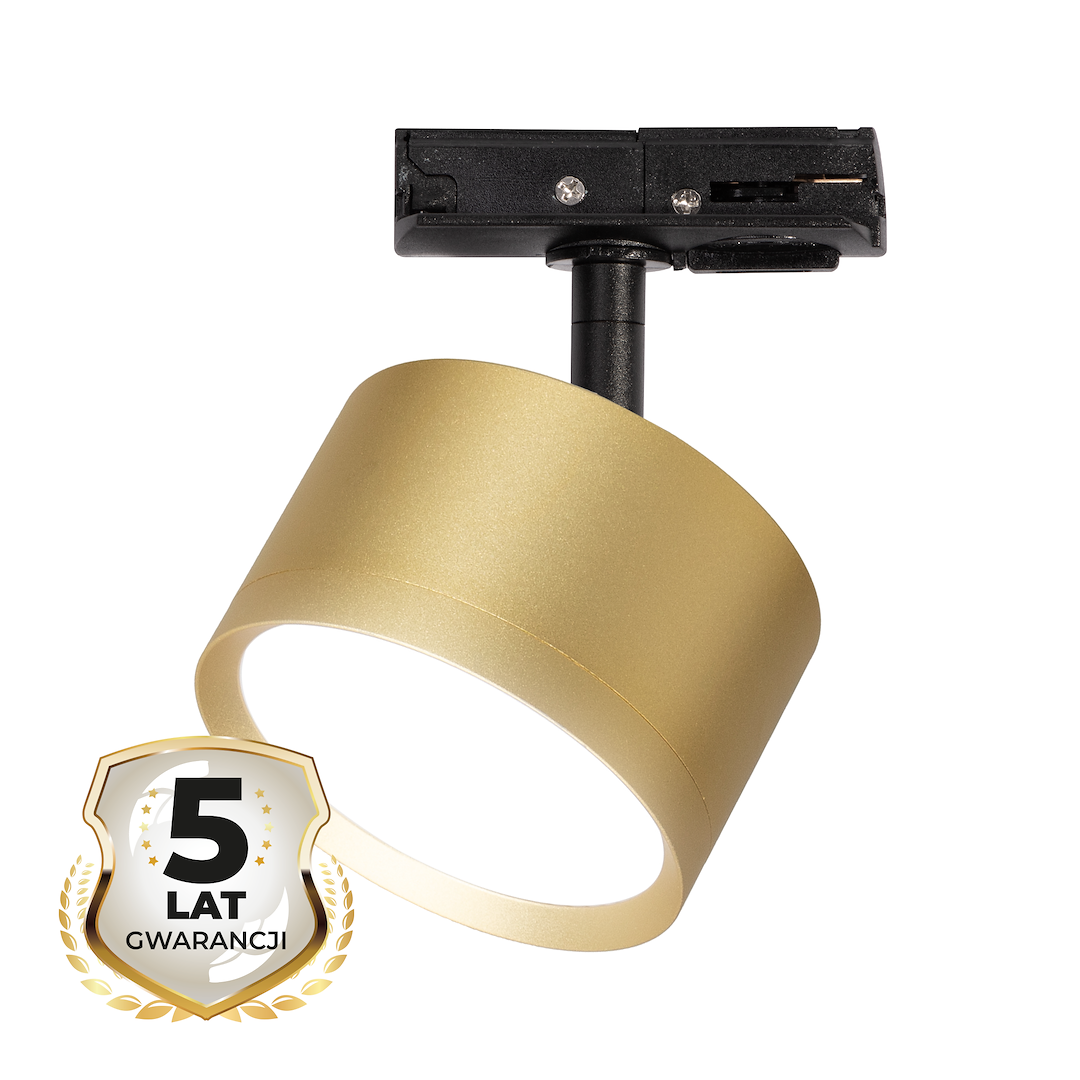 1-Phasen Deckenleuchte CYKLOP Track Gold (1x Gx53) - Milagro