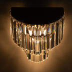 Wandleuchte MILANO Gold & Kristall (2x E14) - Milagro