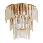 Wandleuchte MILANO Gold & Kristall (2x E14) - Milagro