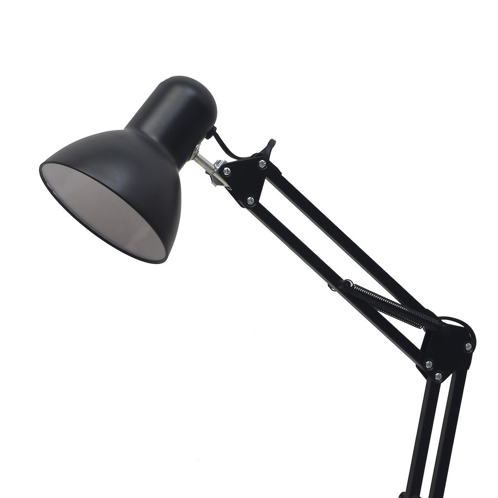 Tischleuchte Schreibtisch Nexa Schwarz (1x E27) - Milagro