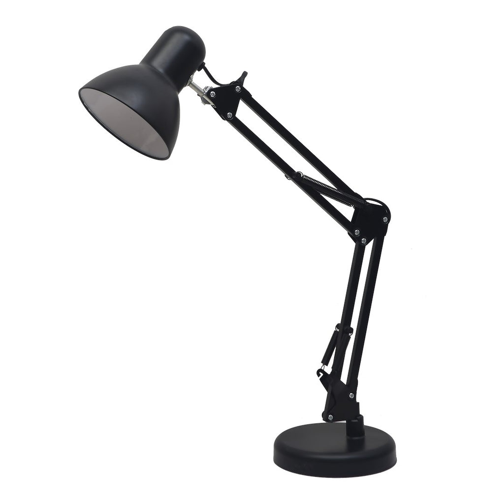 Tischleuchte Schreibtisch Nexa Schwarz (1x E27) - Milagro
