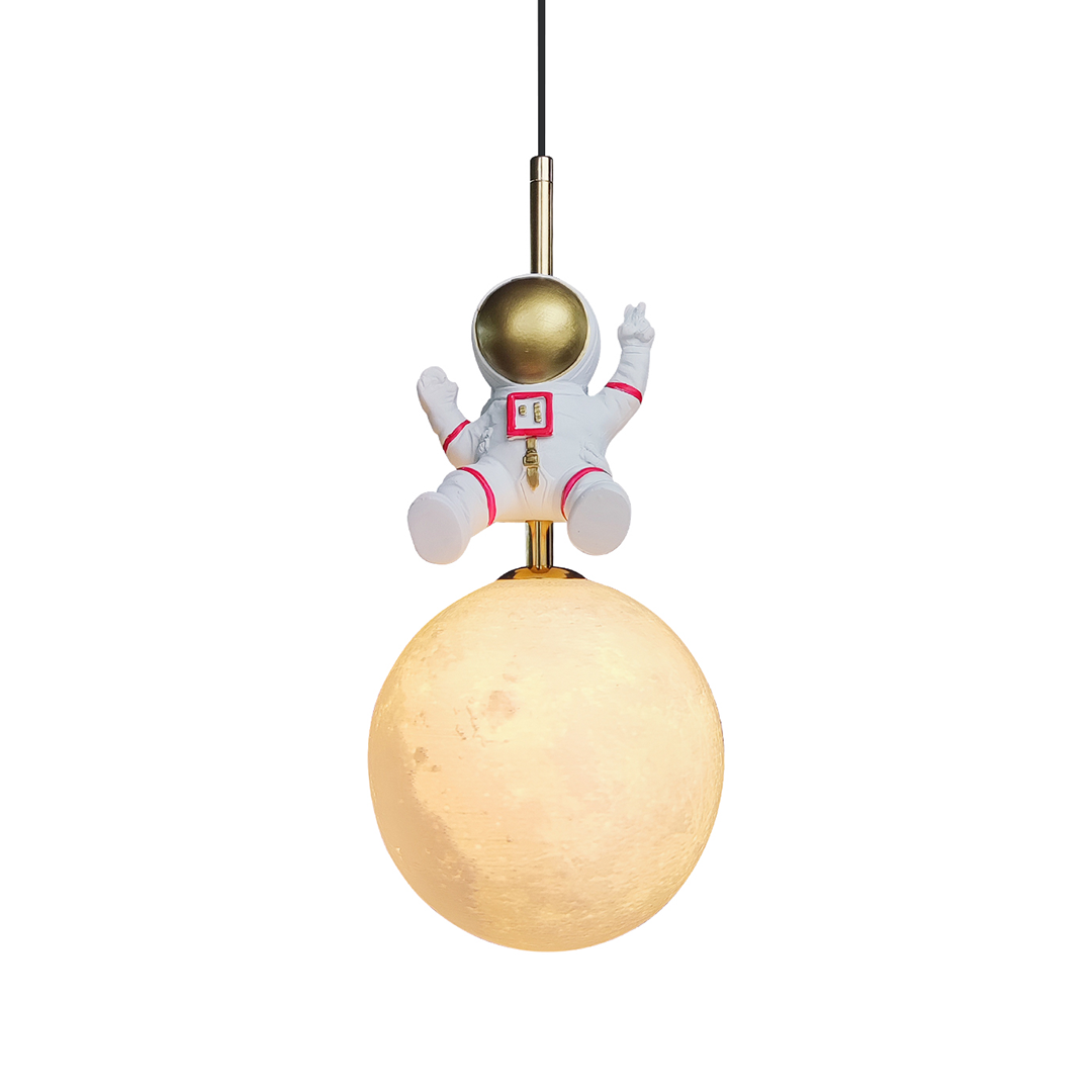 Kinder Pendelleuchte ASTRONAUT (1x E27) - Milagro
